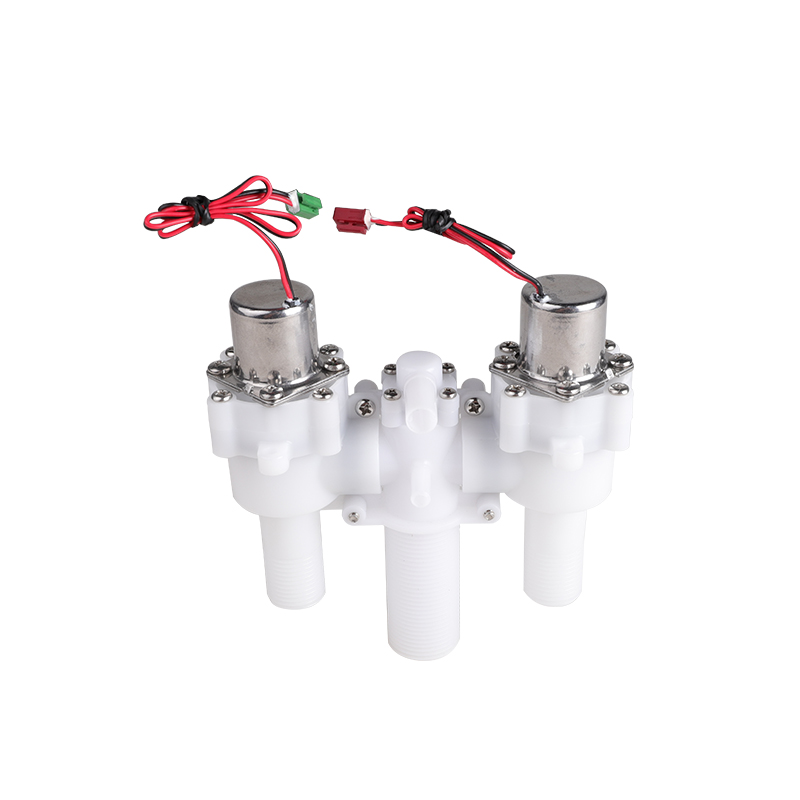 Intelligent toilet solenoid valve assembly